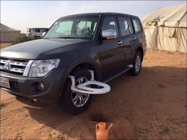 Mitsubishi SUV toilet solutions 1