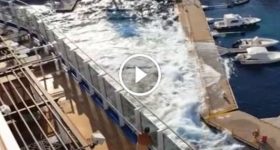 Carnival Cruise Ship DESTROYS Italian Marina 2