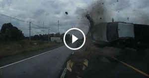 Driver Avoids Terrifying Crashes 2