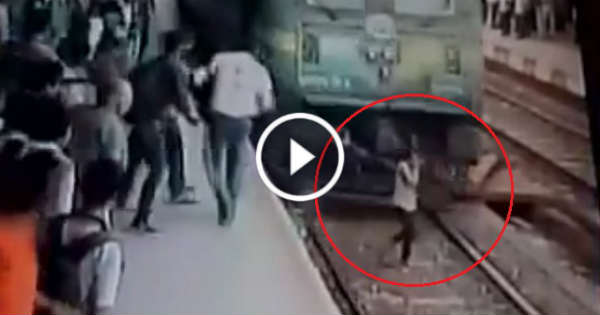 Train Hit accident mumbai girl survives run over 1